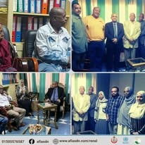 زيارة ميدانية لمشروع رعاية مرضى القصور الكلوي