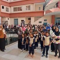 زيارة توعوية لإحدى المدارس السودانية بمصر